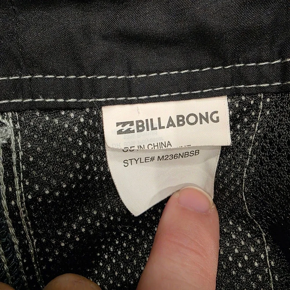 Billabong Submersibles Scheme Men Hybrid Cargo Shorts Size 31 Gray Quick Dry